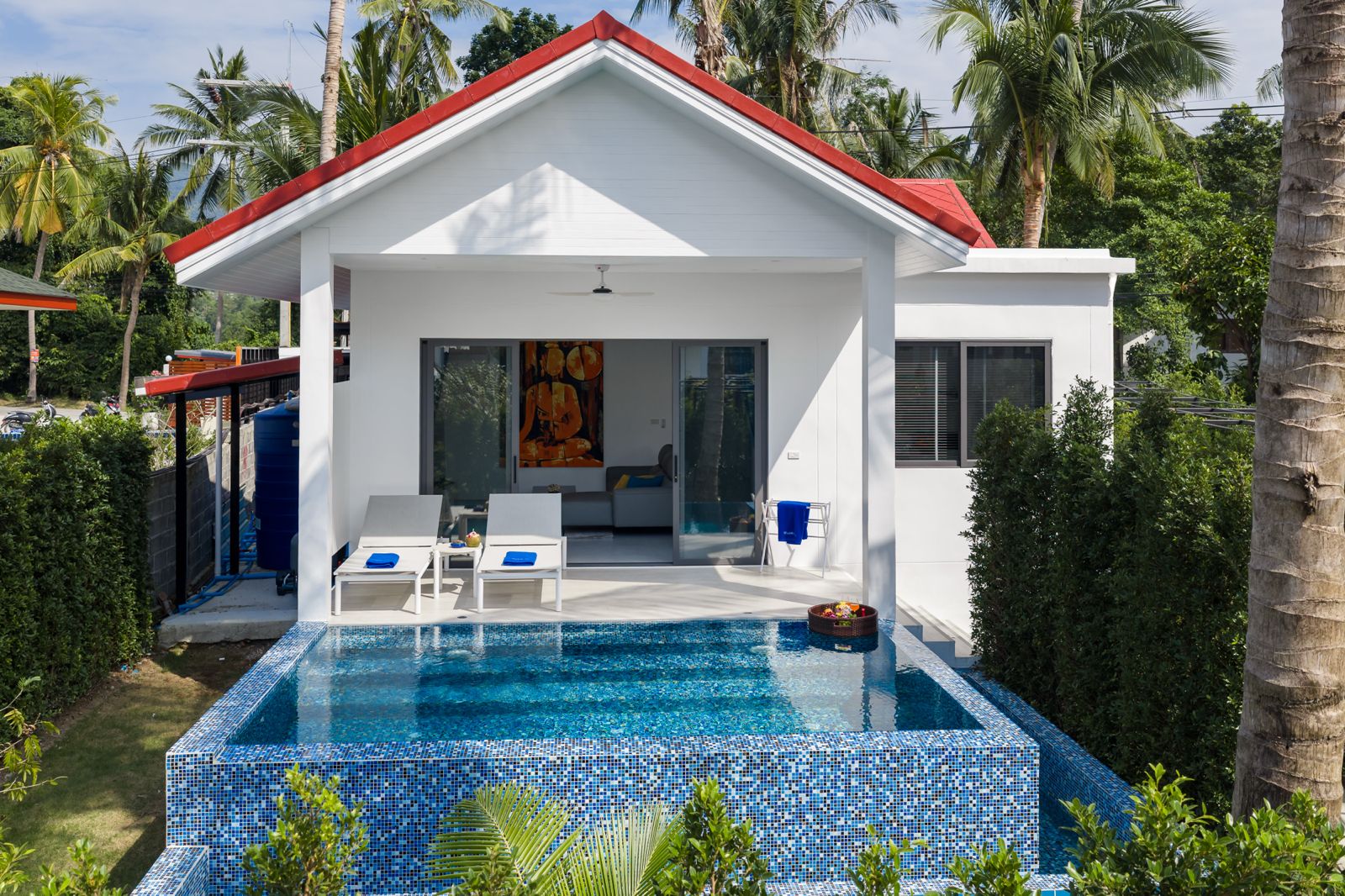 Buddha-Bliss-Villa mit einem Schlafzimmer, Privatpool und Terrasse